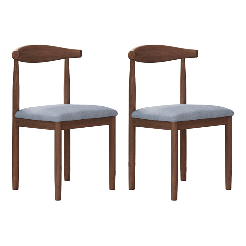 Ensemble de chaises de salle à manger de cuisine de côté arrière ouvert de chaise en métal de style moderne