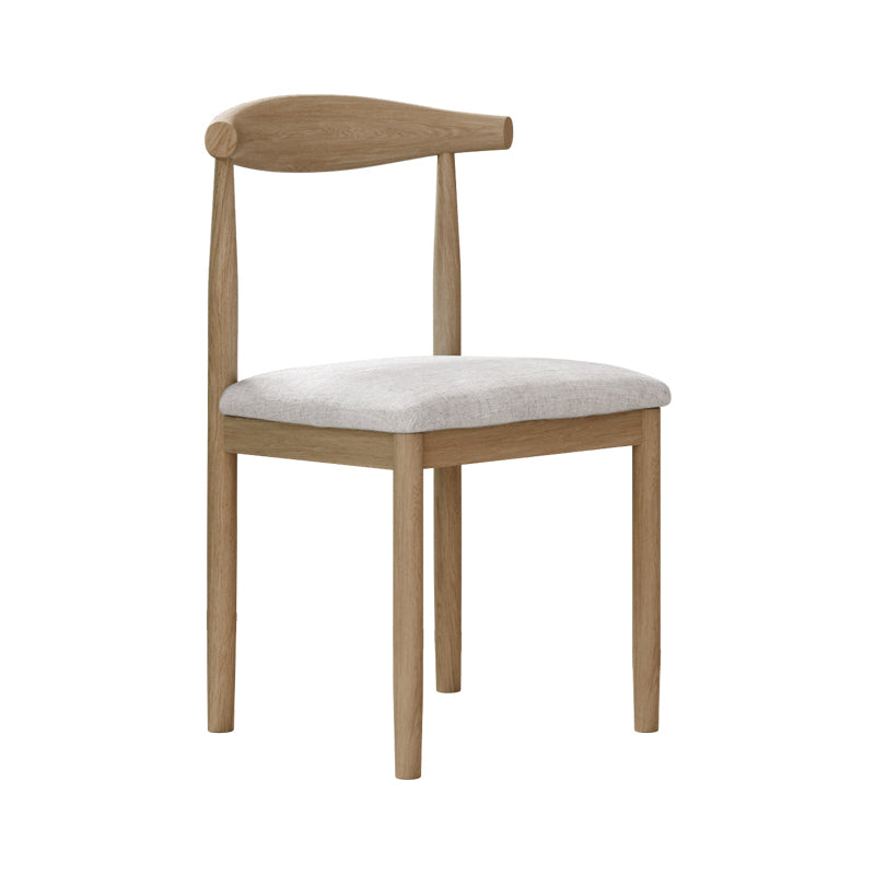 Ensemble de chaises de salle à manger de cuisine de côté arrière ouvert de chaise en métal de style moderne