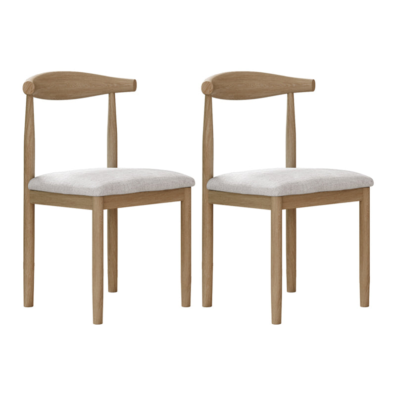 Ensemble de chaises de salle à manger de cuisine de côté arrière ouvert de chaise en métal de style moderne