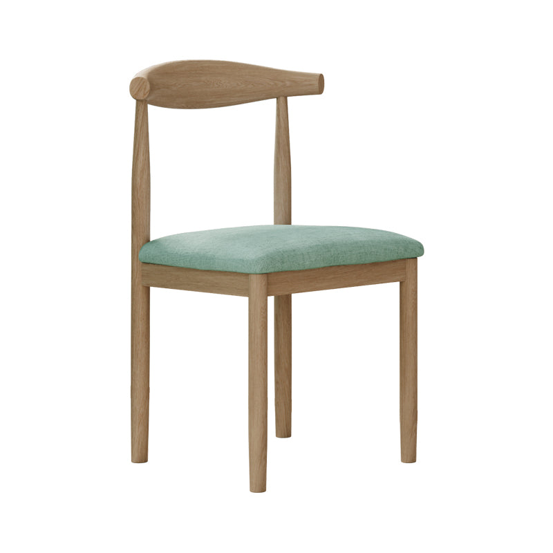 Ensemble de chaises de salle à manger de cuisine de côté arrière ouvert de chaise en métal de style moderne