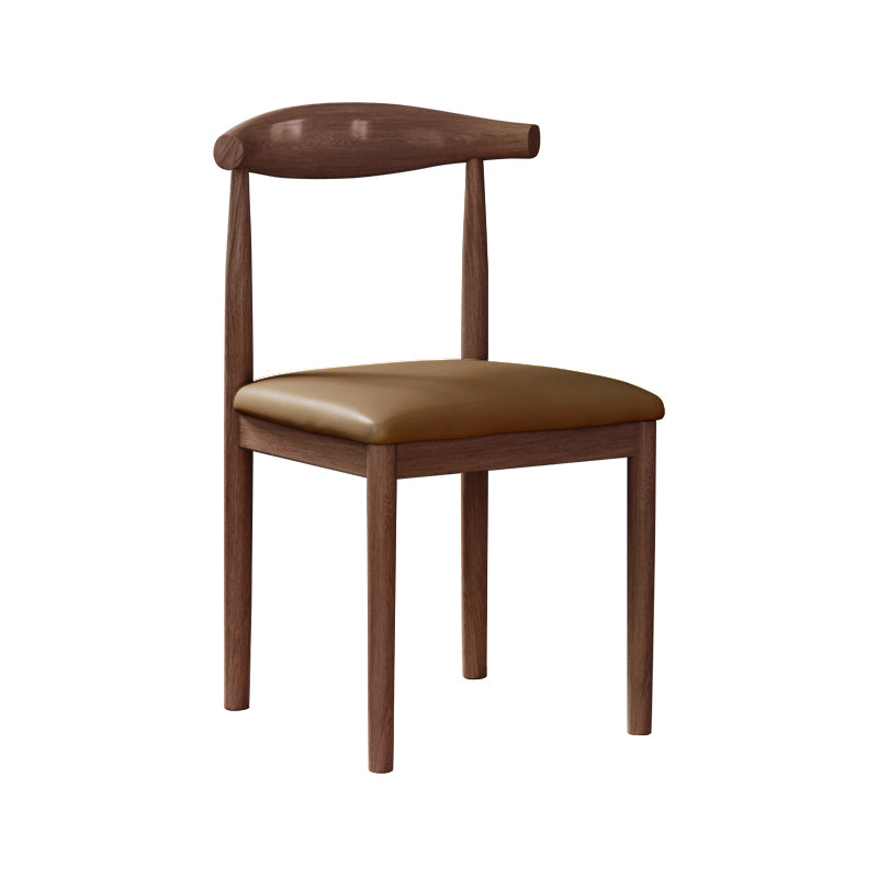 Ensemble de chaises de salle à manger de cuisine de côté arrière ouvert de chaise en métal de style moderne