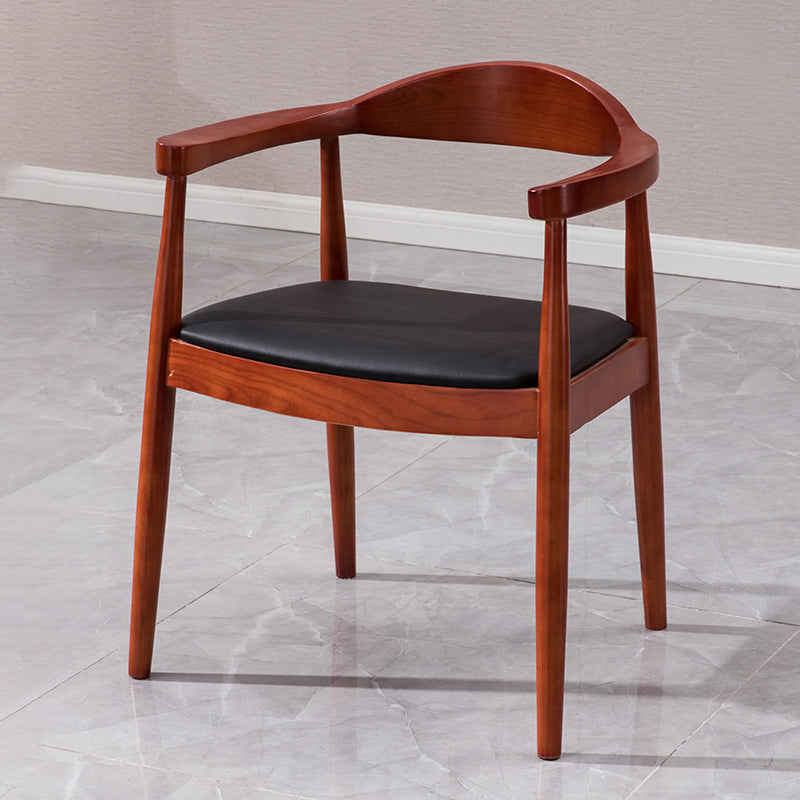 Traditional Style Solid Wood Chairs Kitchen Dining Open Back Side Chair