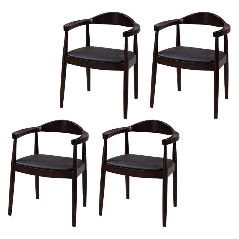 Traditional Style Solid Wood Chairs Kitchen Dining Open Back Side Chair