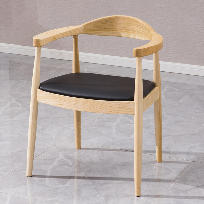 Traditional Style Solid Wood Chairs Kitchen Dining Open Back Side Chair