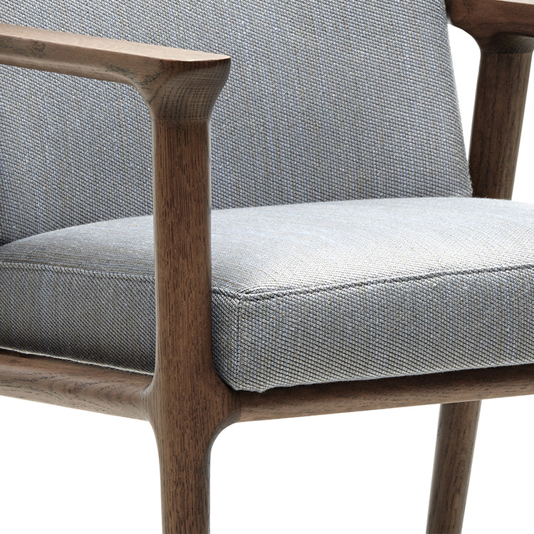 Le bois de frêne de style traditionnel préside la chaise arrière solide de salles à manger de Kichen de bras
