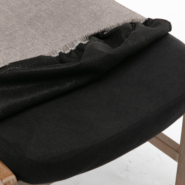 Nordic Style Upholstered Side Chairs Open Back Dining Side Chairs for Kitchen
