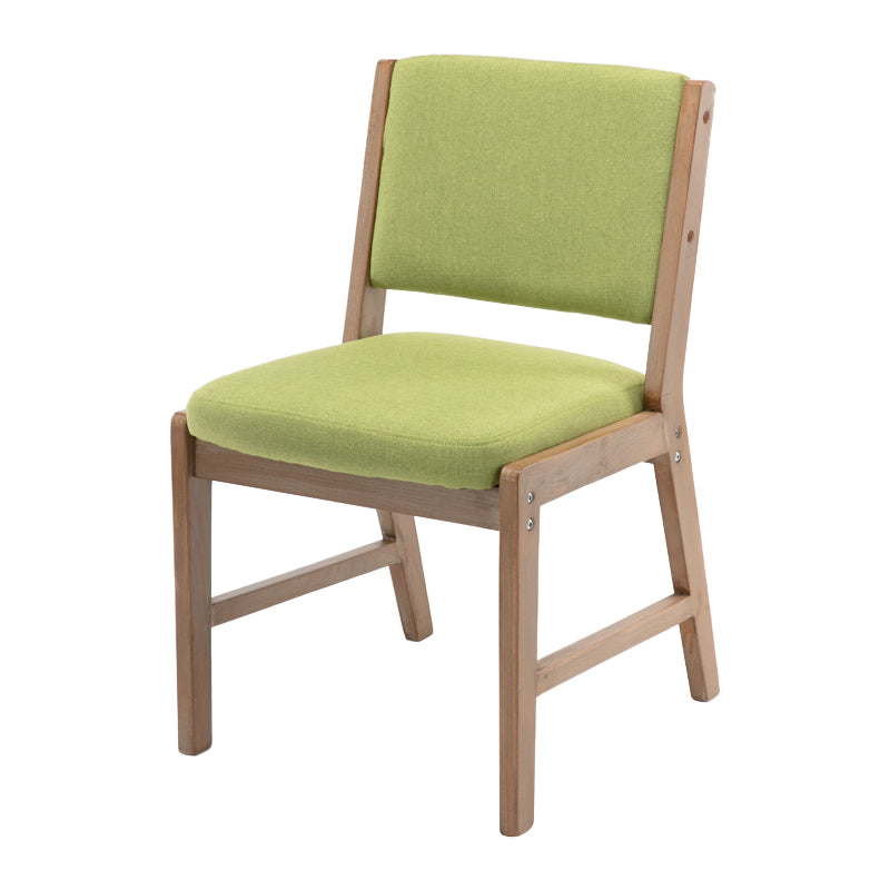 Nordic Style Upholstered Side Chairs Open Back Dining Side Chairs for Kitchen