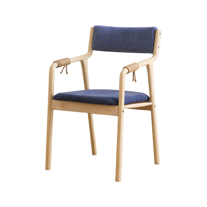 Ensemble de chaises en bois de style traditionnel, bras arrière ouvert, chaises de cuisine et de salle à manger