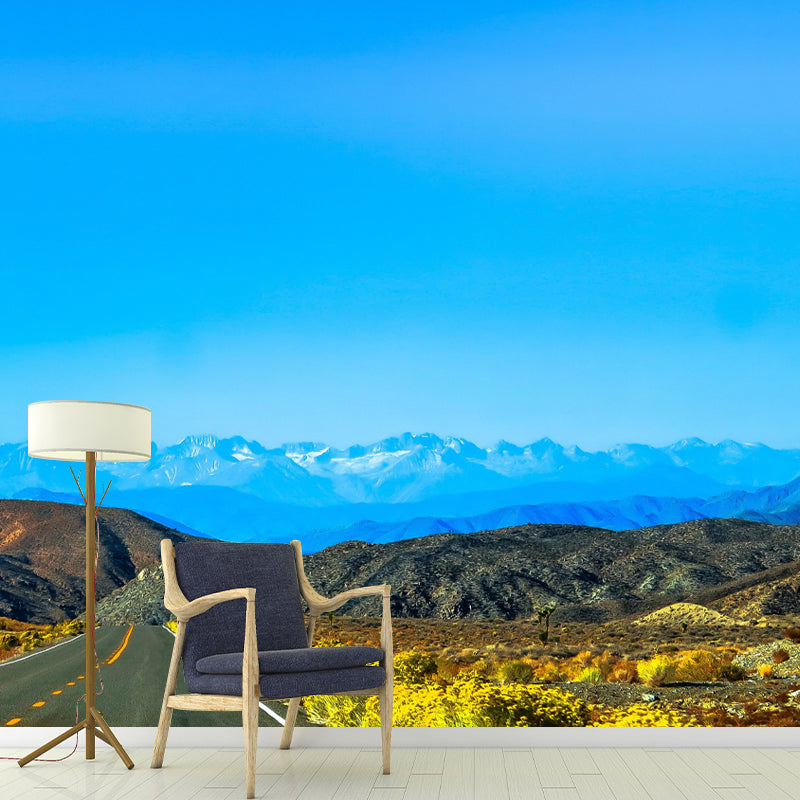 Customized Road Wall Mural Environment Friendly Wallpaper for Decoration