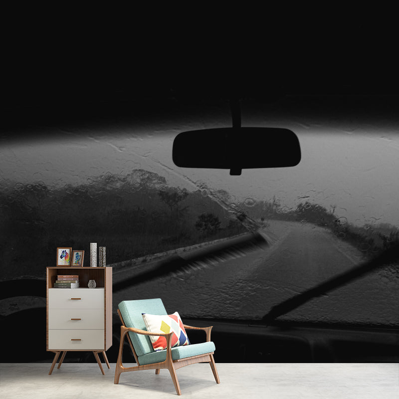 Customized Road Wall Mural Environment Friendly Wallpaper for Decoration