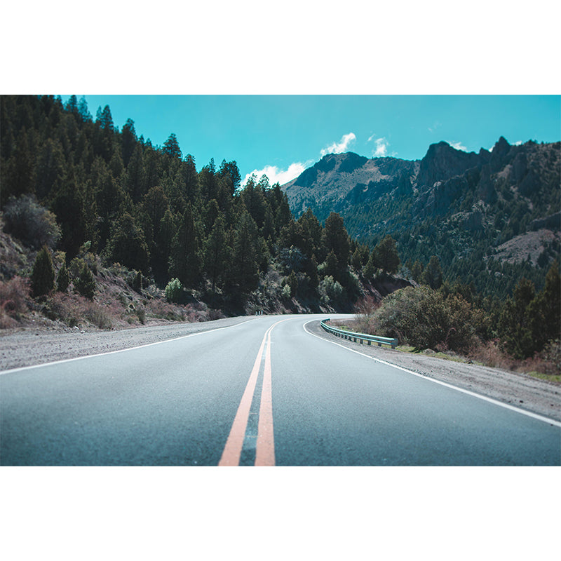 Customized Road Wall Mural Environment Friendly Wallpaper for Home Decoration