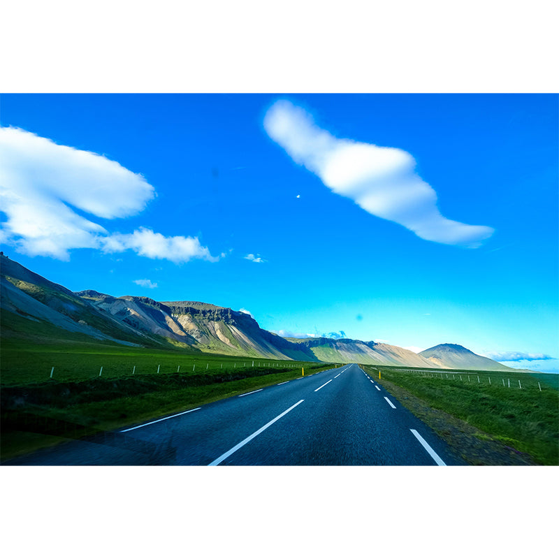 Customized Road Wall Mural Eco-friendly Wallpaper for Guest Room Decoration
