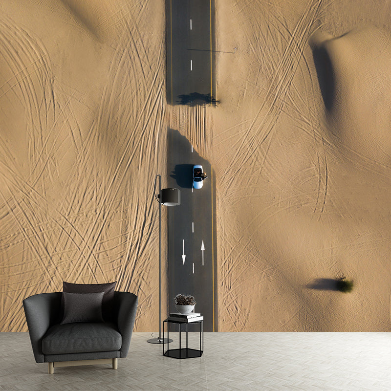 Customized Road Mural Environment Friendly Wallpaper for Bedroom Decoration