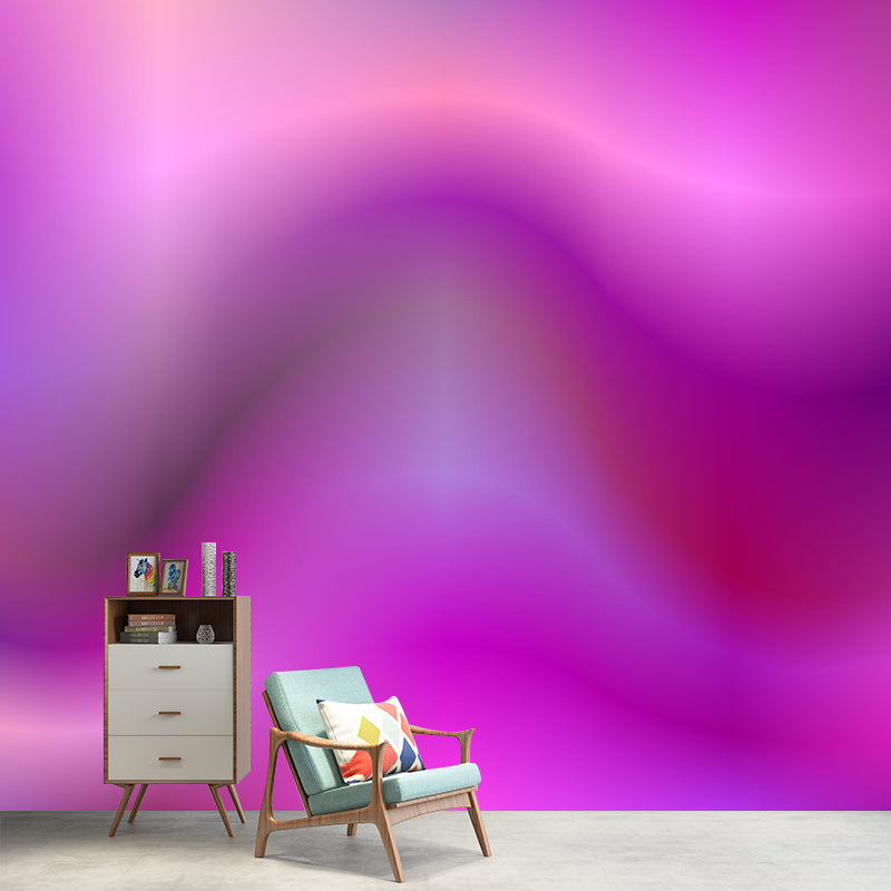 Abstract Water-Resistant Wall Covering for Reading Room, Made to Measure