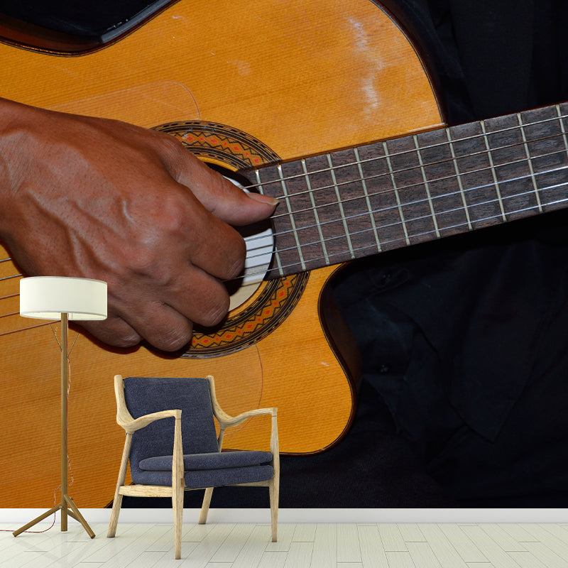 Guitar Photo Wall Murals for Home Decoration Stain Resistant, Personalised Size