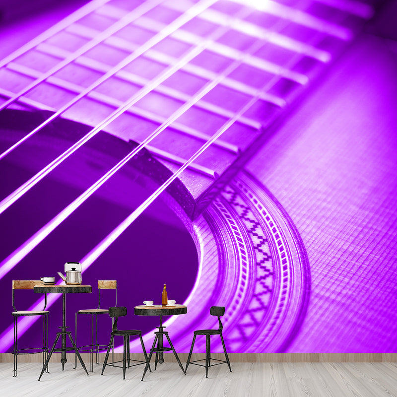 Guitar Photo Wall Murals for Home Decoration Stain Resistant, Personalised Size