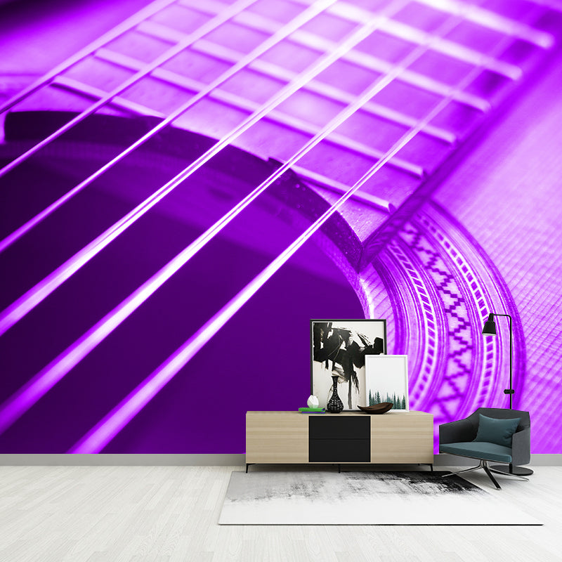 Guitar Photo Wall Murals for Home Decoration Stain Resistant, Personalised Size