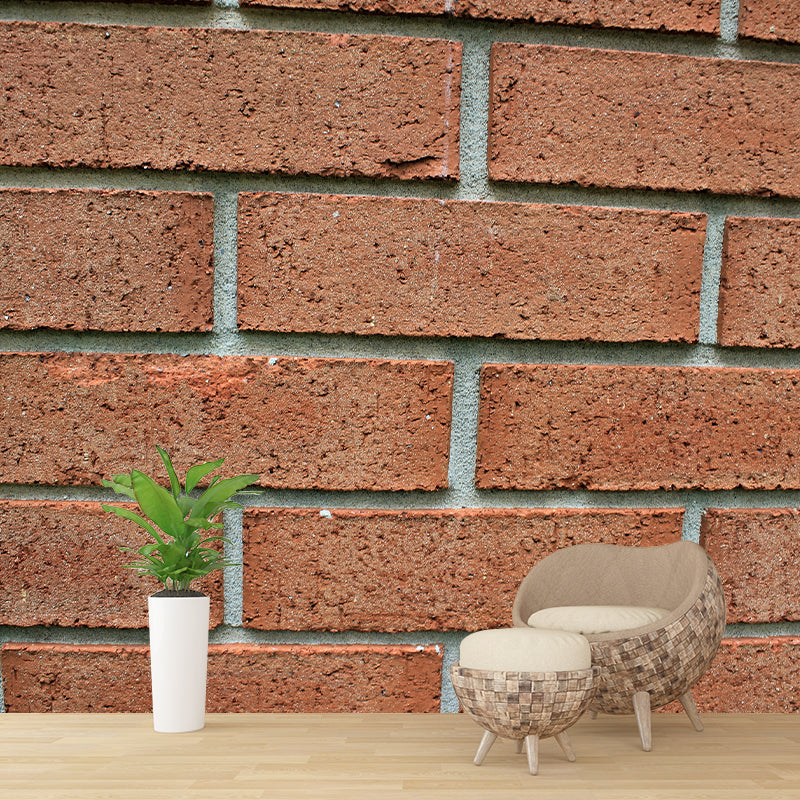 Brick Wall Mural Wallpaper Decorative Waterproofing Wall Art for Living Room