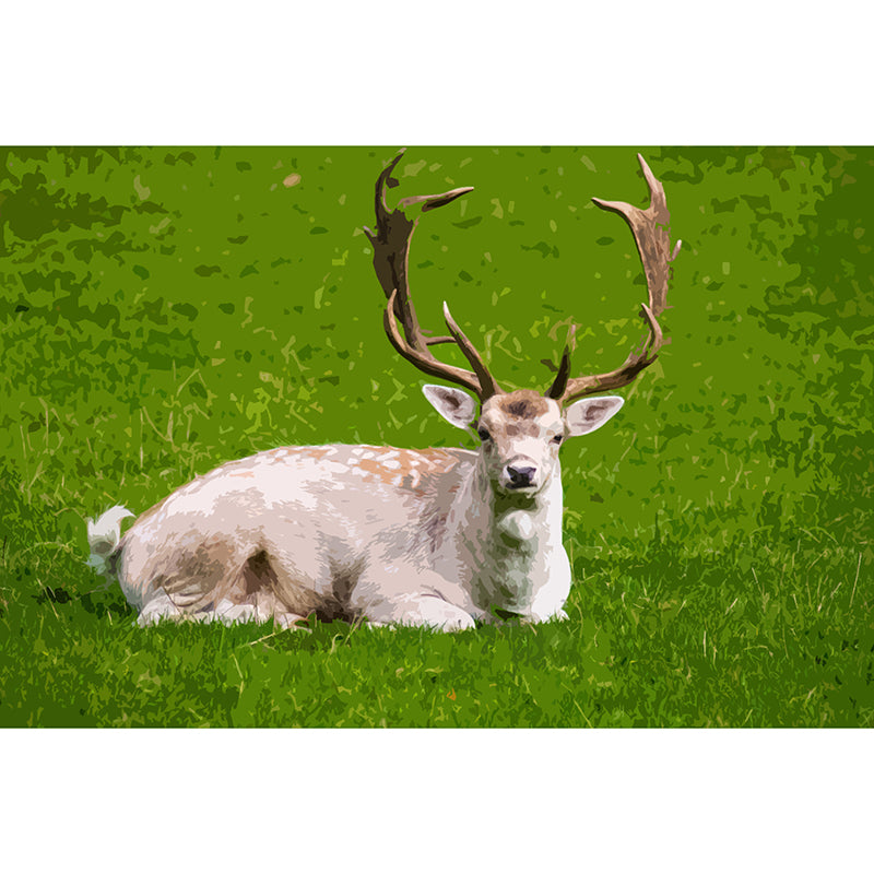 Animal Illustration Wall Covering for Sleeping Room Decoration, Waterproofing