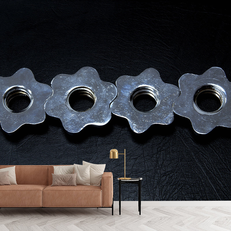 Metal Mural Modern Eco-friendly Wall Covering for Sitting Room, Personalized Size Available