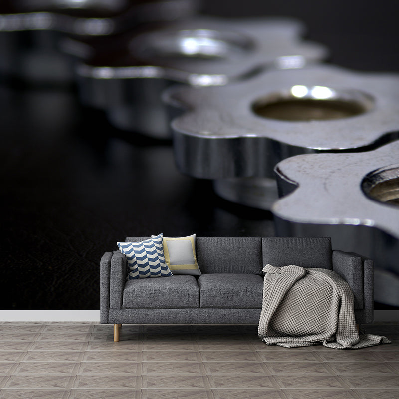 Metal Mural Modern Eco-friendly Wall Covering for Sitting Room, Personalized Size Available