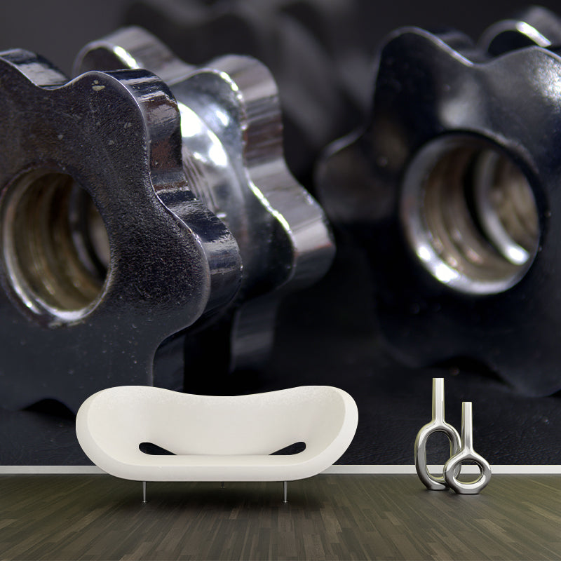 Metal Mural Modern Eco-friendly Wall Covering for Sitting Room, Personalized Size Available