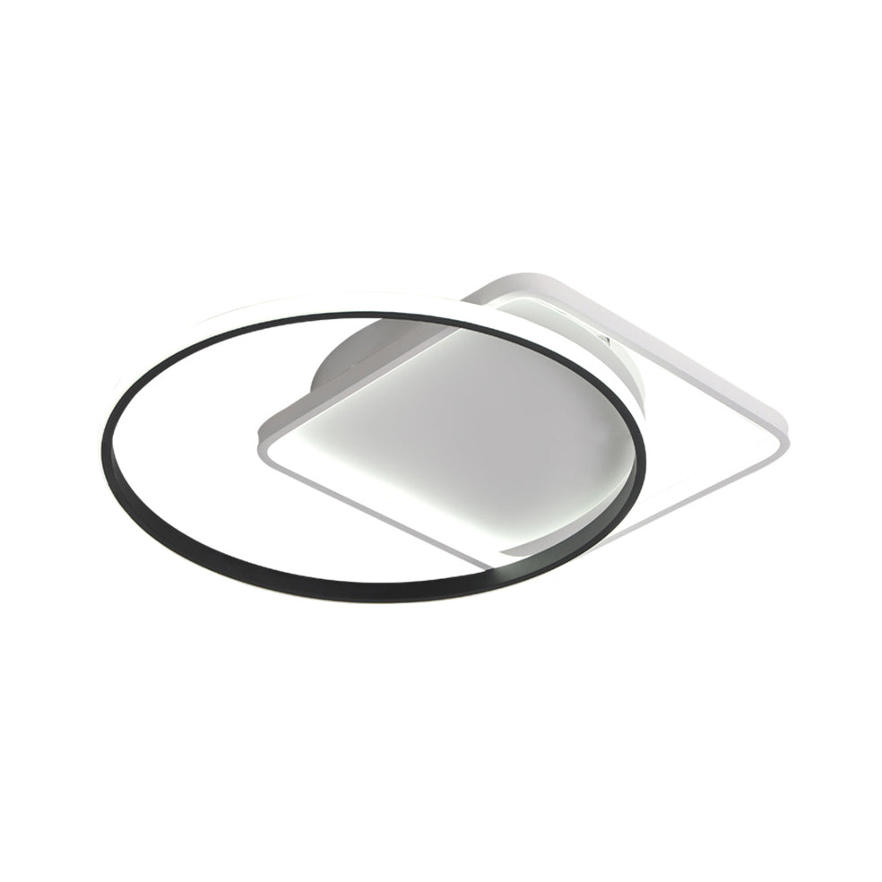 16"/19,5" gemengd inbouwlichtarmatuur modern wit creatief inbouwlicht met warme/witte verlichting