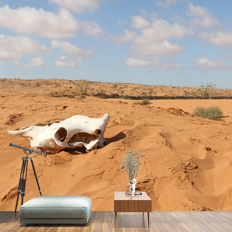 Environment Friendly Desert Mural Decorative Mildew Resistant for Bedroom Dining Room