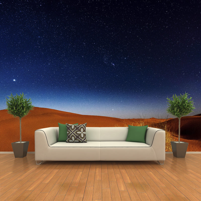 Eco-friendly Desert Mural Decorative Mildew Resistant for Sitting Room Bedroom