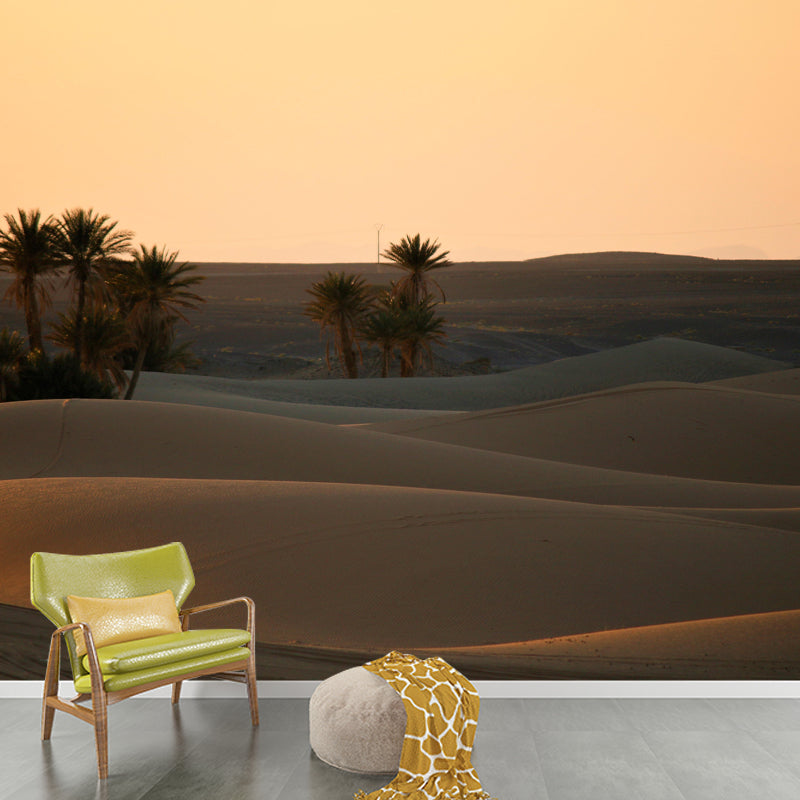 Customized Desert Mural Decorative Mildew Resistant Environmental for Bedroom