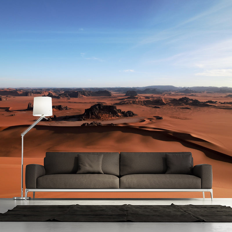 Customized Desert Mural Decorative Mildew Resistant for Dining Room Bedroom