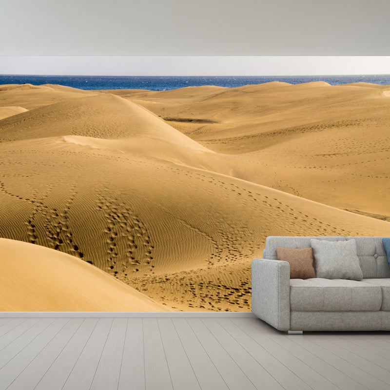 Customized Desert Mural Decorative Mildew Resistant for Dining Room Bedroom