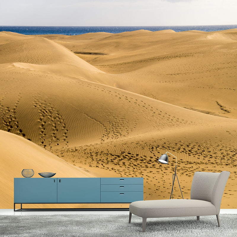 Customized Desert Mural Decorative Mildew Resistant for Dining Room Bedroom