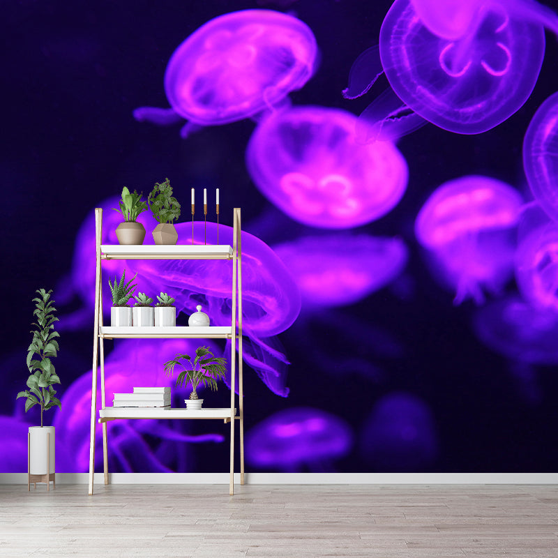 Underwater Creature Wall Decals for Girls Boys Bedroom, Moisture Resistant