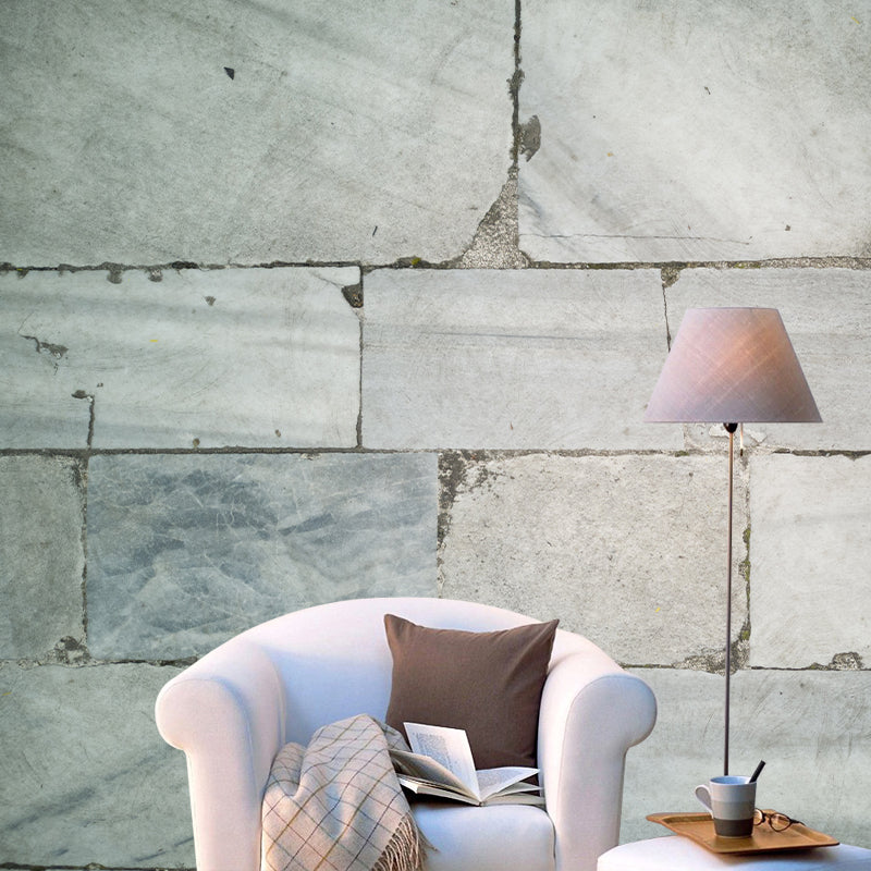 Brick Pattern Wallpaper Mural Contemporary Style Wall Decor for Bedroom