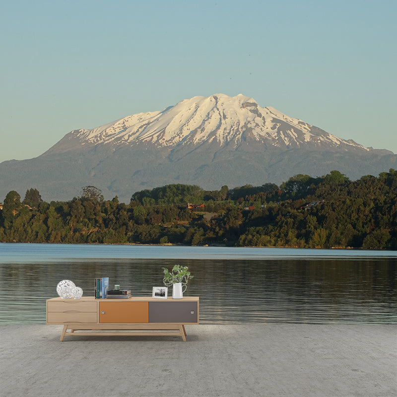 Mountain Nature Landscape Wall Murals for Living Room, Moisture Resistant