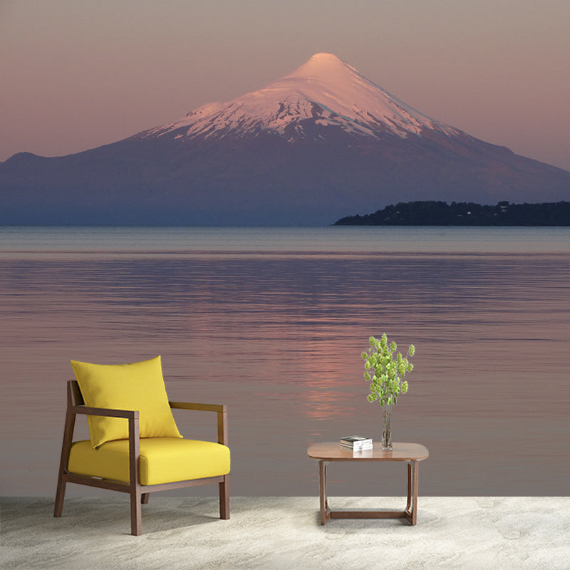 Mountain Nature Landscape Wall Murals for Living Room, Moisture Resistant