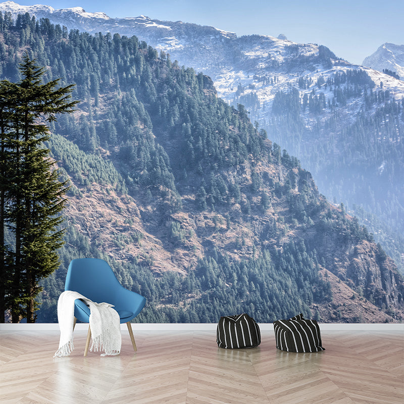 Mountain Nature Landscape Wall Murals for Living Room, Moisture Resistant