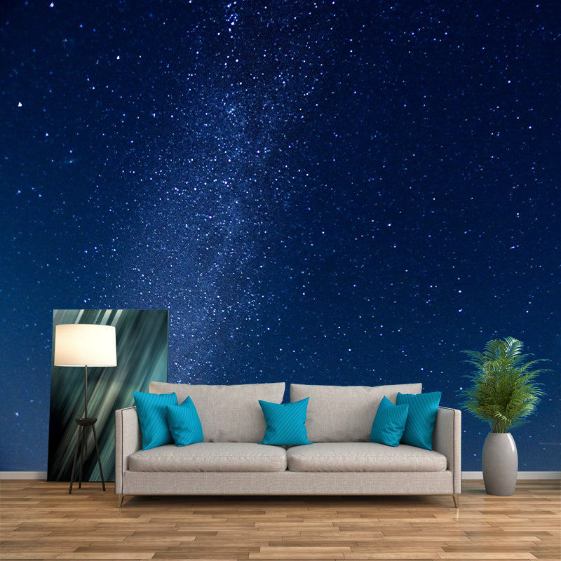 Cosmic Galaxy Wallpaper Mural Water-Proof Sleeping Room Wall Decoration