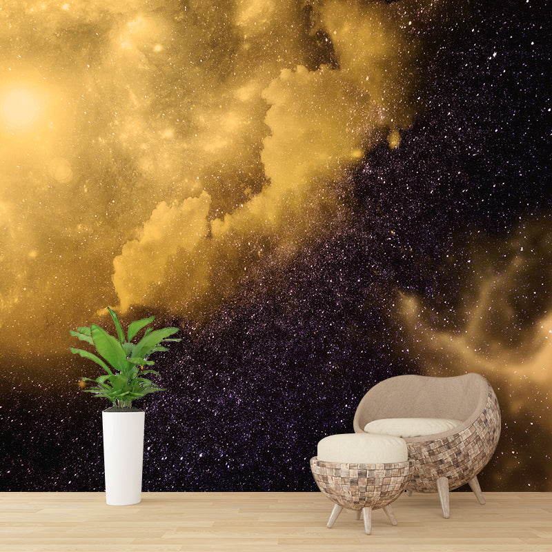 Cosmic Galaxy Wallpaper Mural Water-Proof Sleeping Room Wall Decoration