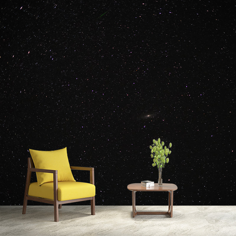 Cosmic Night Mural Water Resistant Decorative Wall Decor for Sleeping Room