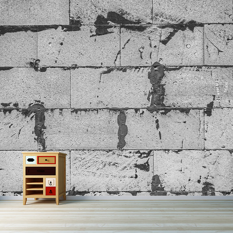 Brick Wall Background Design Wall Murals for Living Room, Moisture Resistant