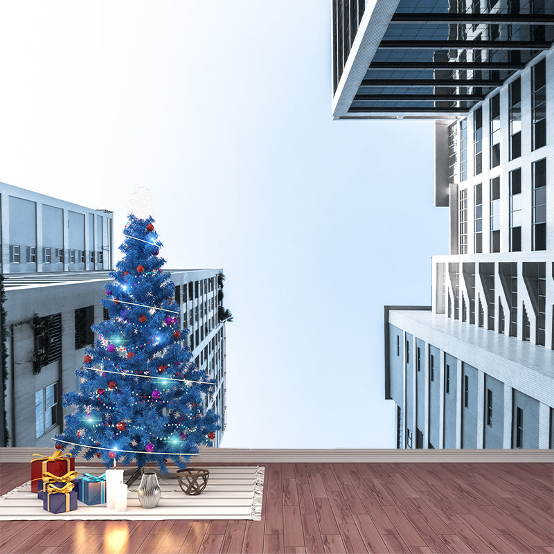 City Building Murals Contemporary Meeting Room Wall Decor, Size Optional