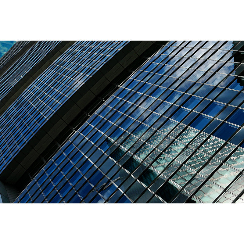 Contemporary Urban Architecture Murals for Coffee Shop Decoration, Moisture Resistant