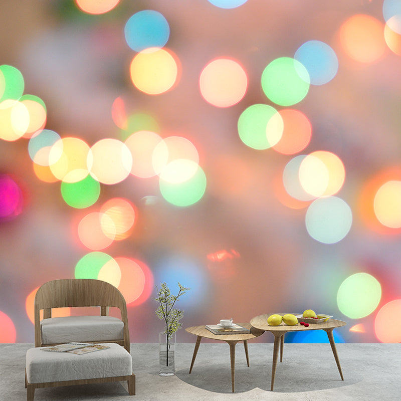 Geometric Circle Pattern Wall Mural Home Living Room Bedroom Wall Decals