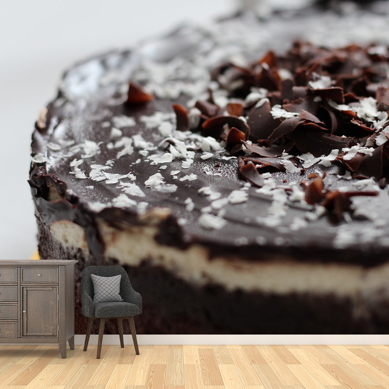 Sweet Cake Wall Murals Contemporary Photography Style Wall Art for Cake Shop