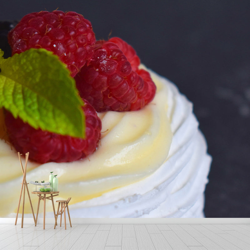 Business Sweet Cake Mural Decal Stain Resistant Cake Shop Wall Covering