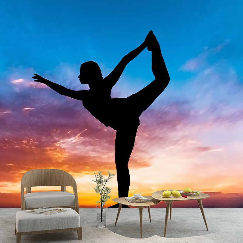 Dancing Wall Murals Contemporary Environment Friendly Wall Art for Bedroom