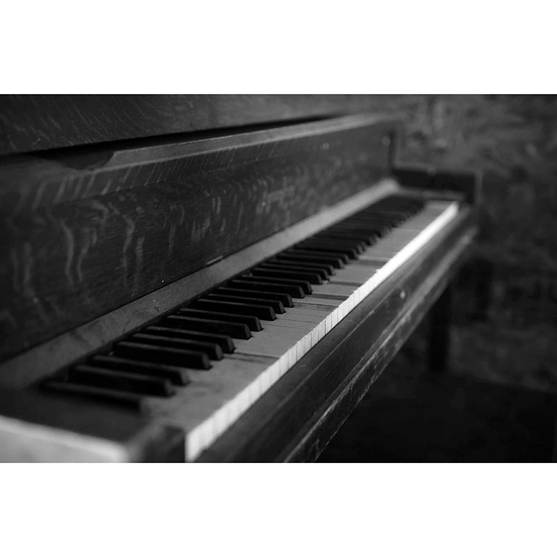 Piano Mural Modern Style Water Resistant Sitting Room Wall Covering, Personalized Size Available