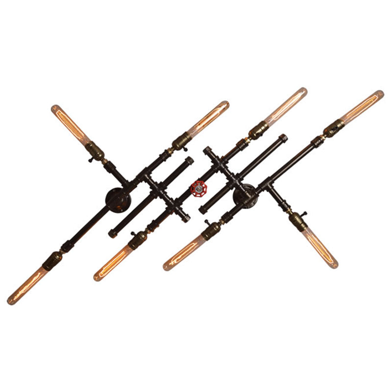 Industrial Wall Sconce Lighting Metal Wall Mounted Light Fixture in Bar Style